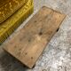 Ancien tabouret marche pied en bois