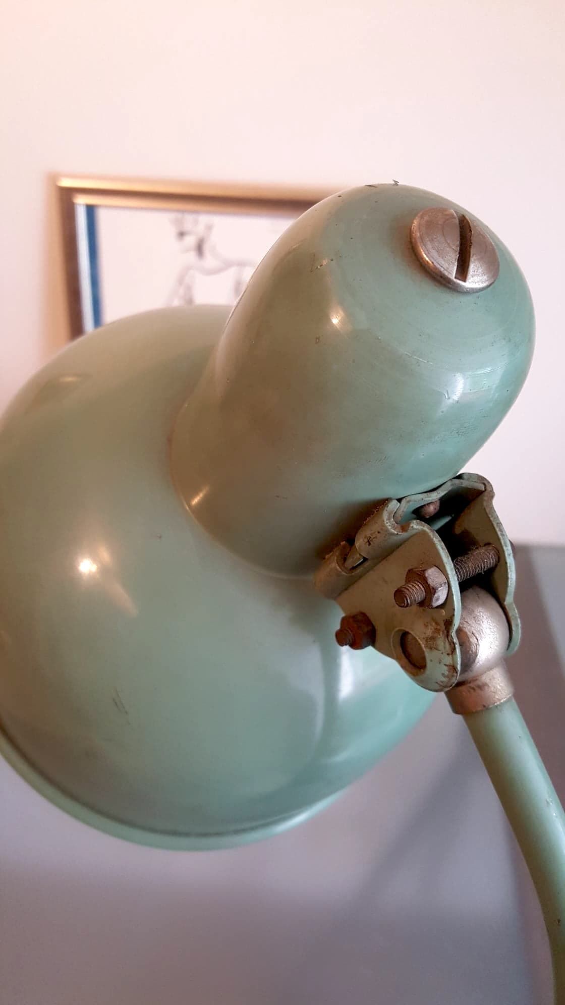 Lampe de bureau industrielle 1930