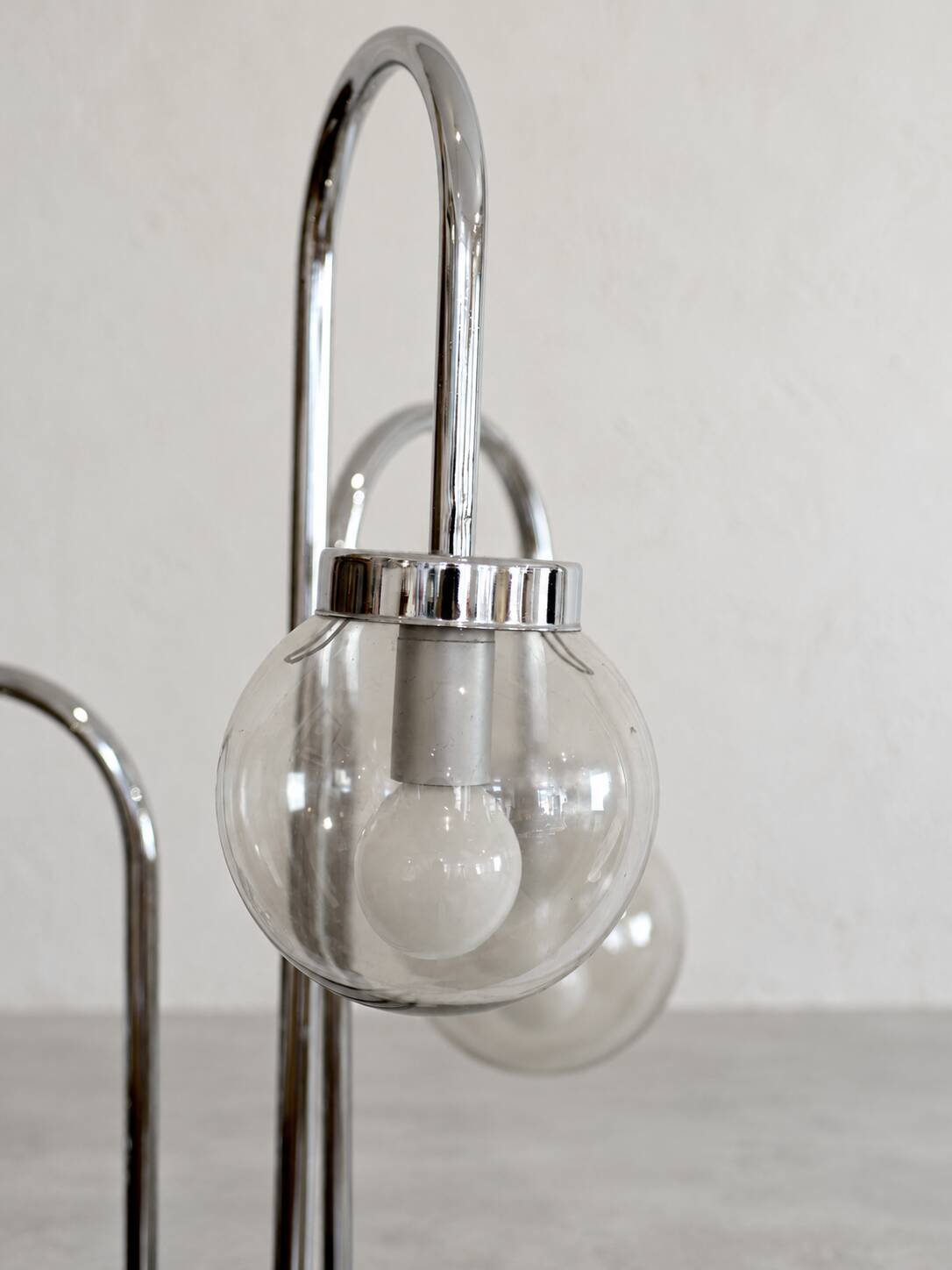 1970s "cascade" floor lamp