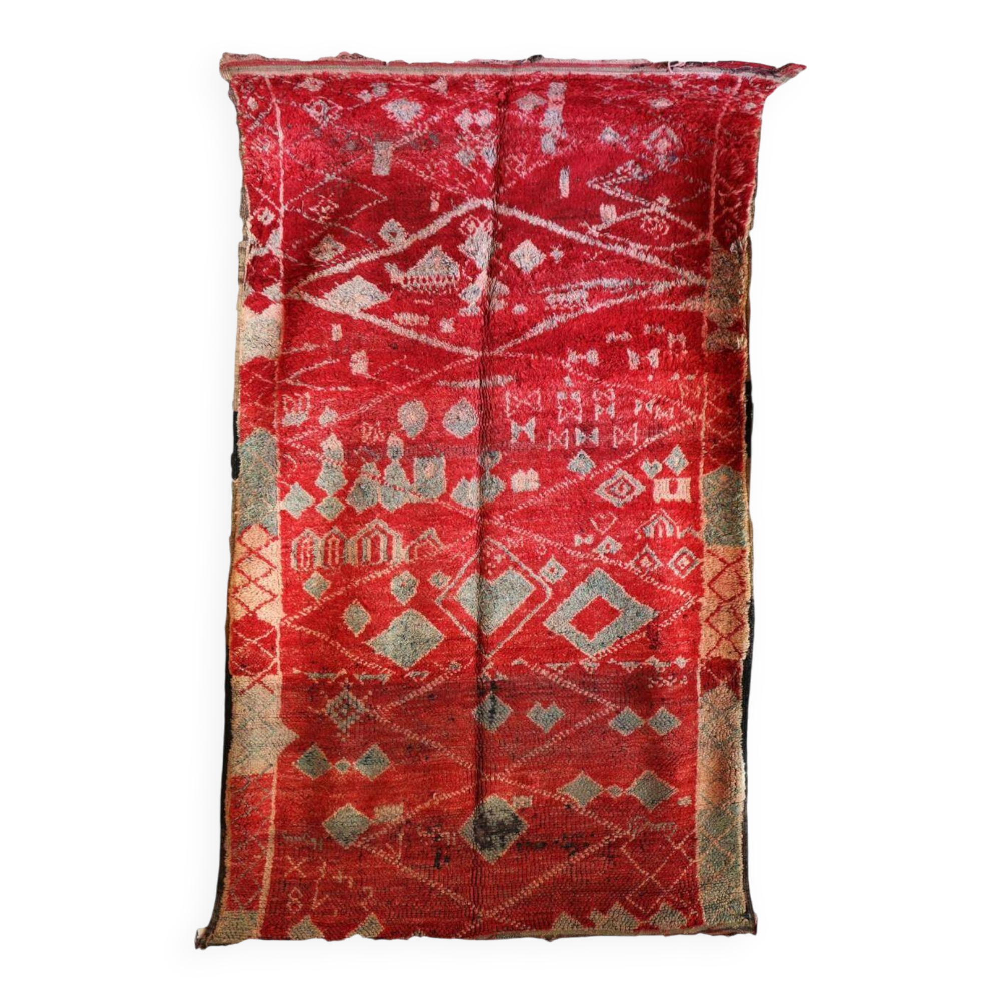 Vintage Moroccan Rug - 365 x 213 cm