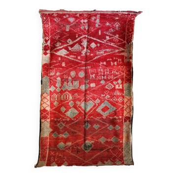 Vintage Moroccan Rug - 365 x 213 cm