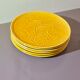 6 assiettes Sarreguemines nénuphar