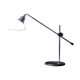 Lamp 70s chrome and opaline