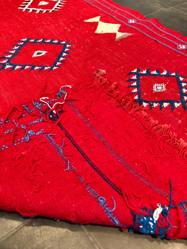 Moroccan kilim carpet