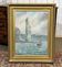 Watercolour under glass, late 19th century, signed A. Johnston 1891.