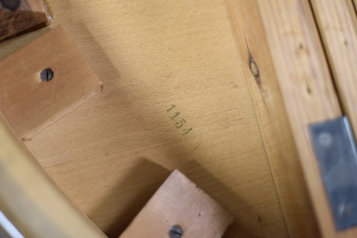 Vintage round folding dining table in rosewood by Agner Christoffersen, Denmark.