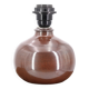 Burgundy brown ceramic lamp Sncf Marchandises
