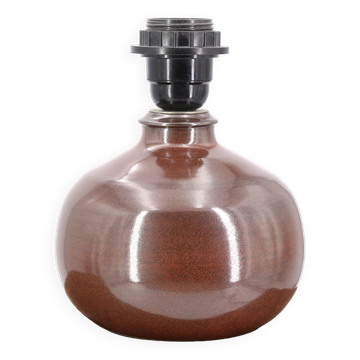 Brown burgundy ceramic lamp SNCF Merchandise