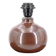 Burgundy brown ceramic lamp Sncf Marchandises