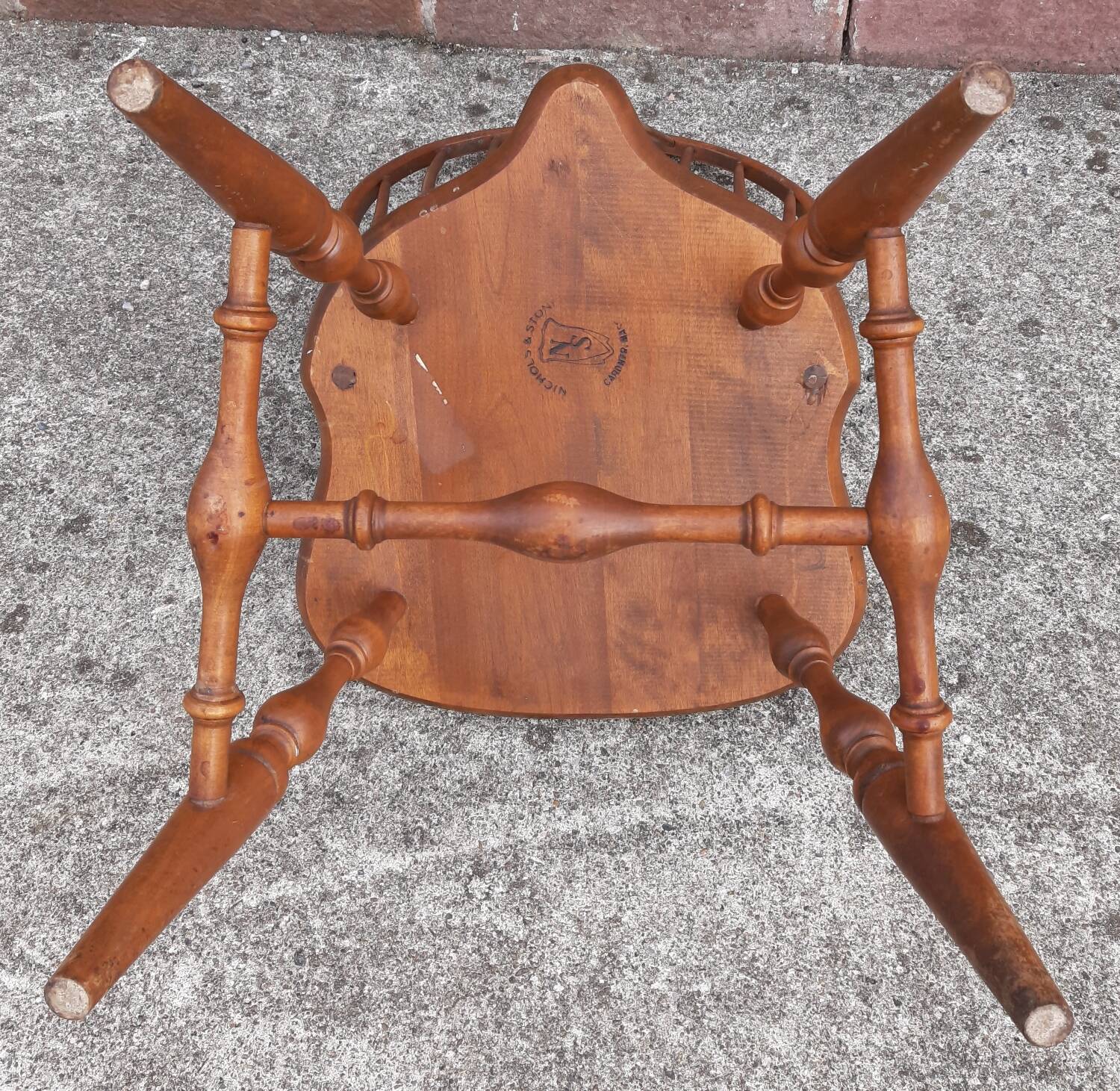 American Windsor chair, Nichols & Stone (Gardner, Massachusetts)