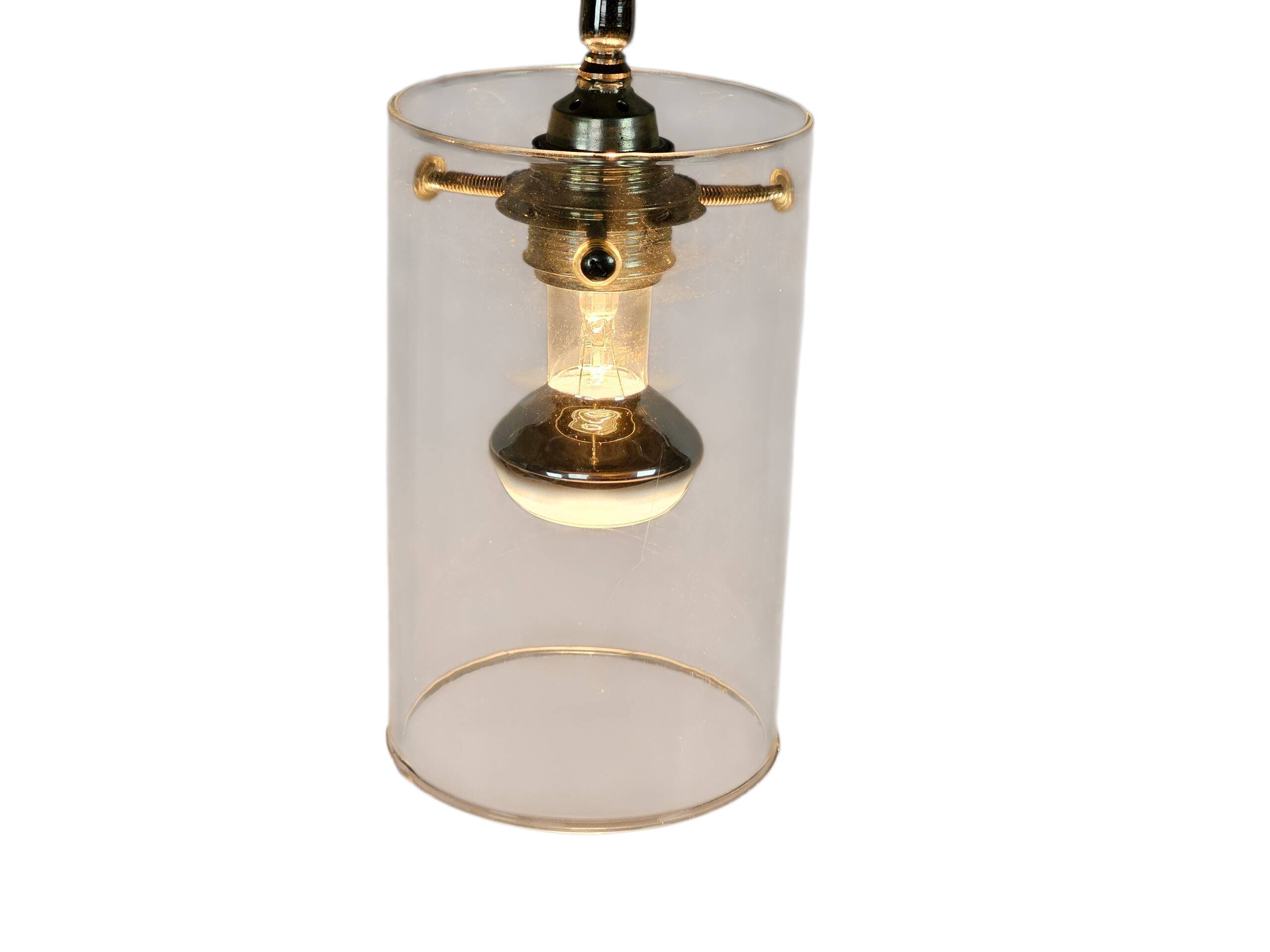 Dutch design - Pola International Amsterdam - hanging lamp - glass - metal