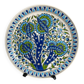 Assiette en majolique, Rodos