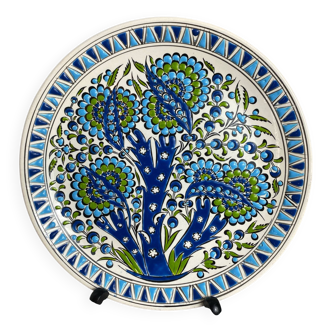 Assiette en majolique, Rodos
