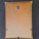 Antique rectangular gilded frame