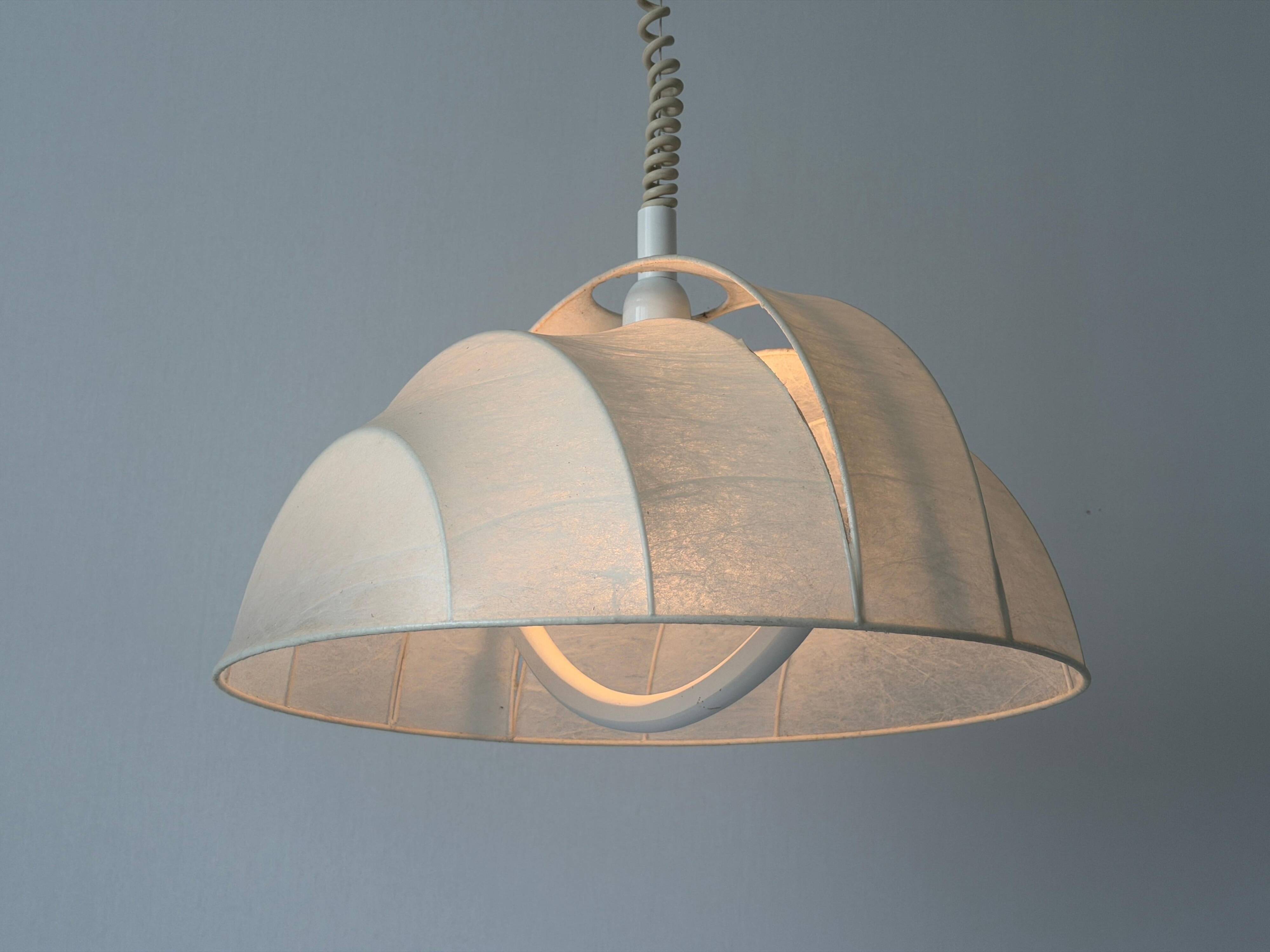 Cocoon ceiling light by GOLDKANT, 1960s, Germany