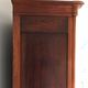 Mid-19th century cabinet of ferns in cherry and chestnut