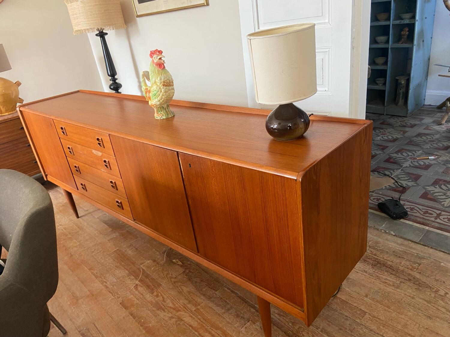 Scandinavian teak sideboard from the 60s