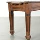 Antique French oak hallway bench/dining table bench from the 19th century