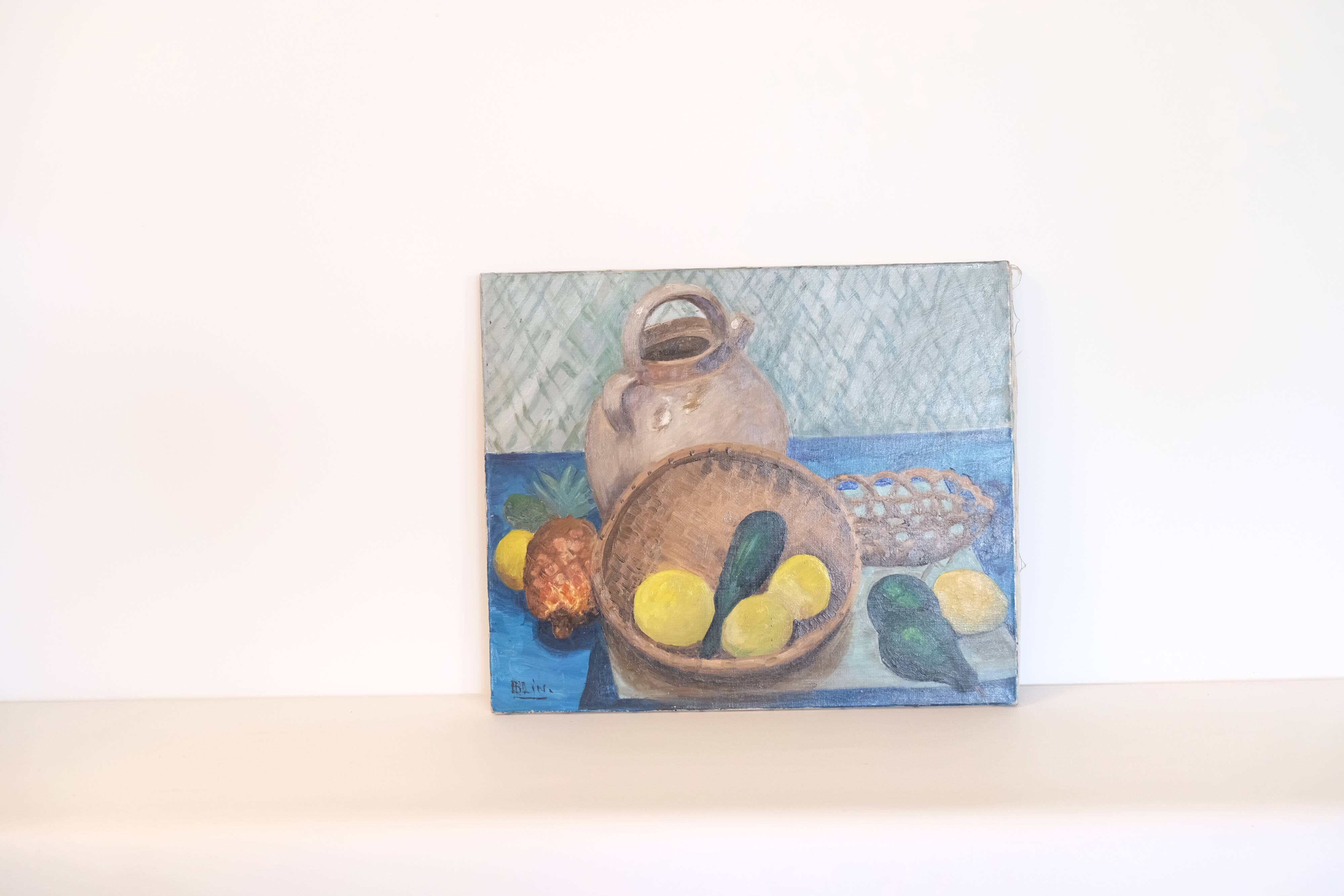 Oil on canvas still life