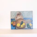 Oil on canvas still life