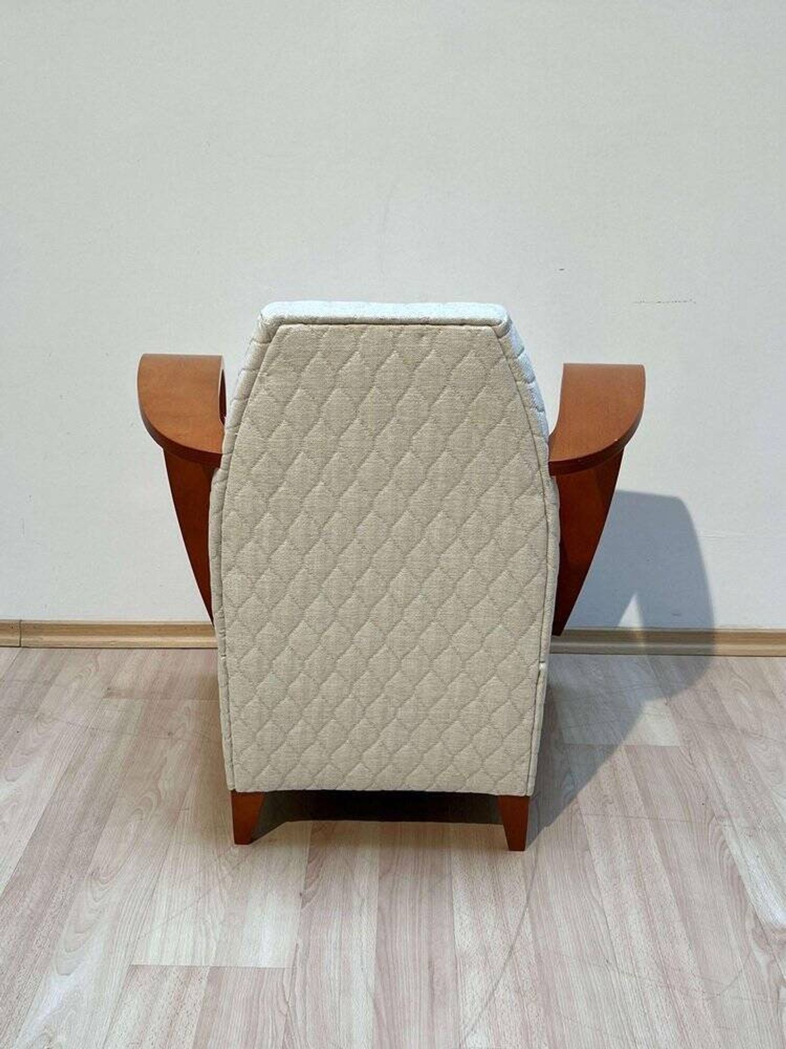 Spanish Club Chair in Beech and Plywood, 1990s