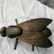 Ashtray brass fly years 70