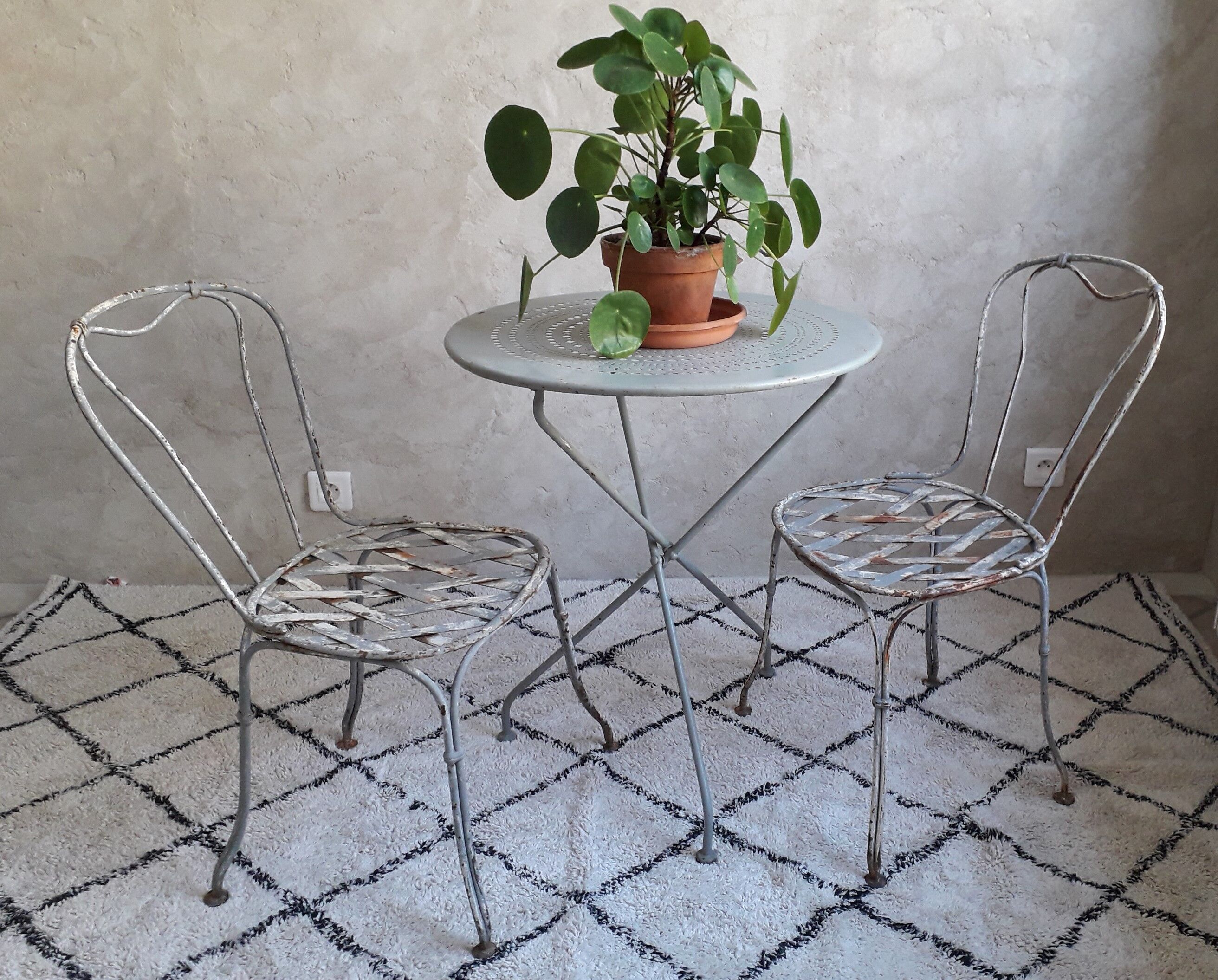 Wrought iron garden room