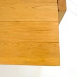 Pine dining table with extensions from the 1980s.
