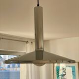 Grande suspension chromée Hustadt Leuchten 1960