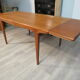 Table scandinave en teck années 70