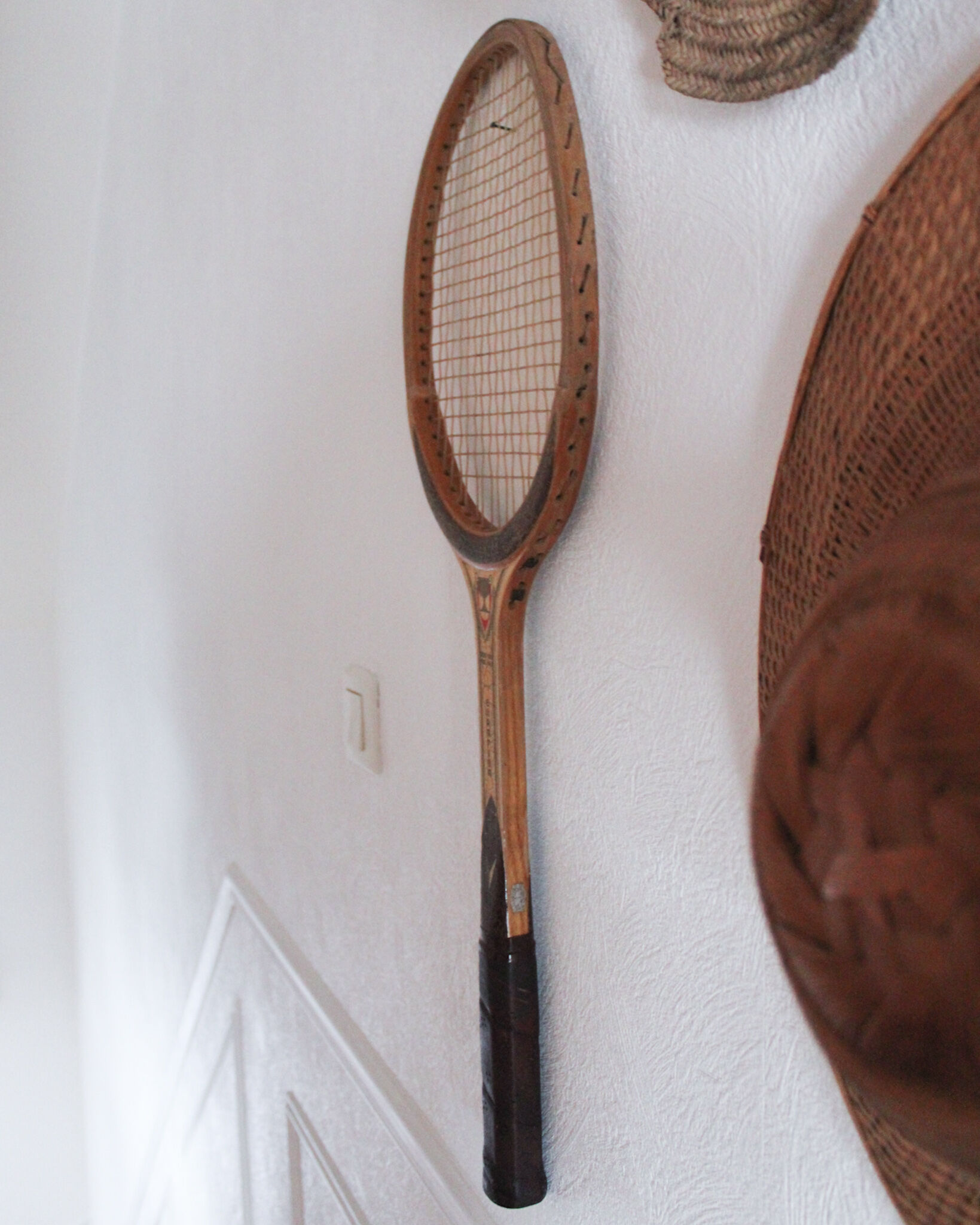 Vintage tennis racket