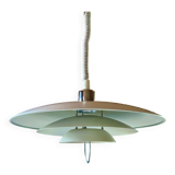 Large chandelier, vintage pendant light, inspired by "Poul Hennigsen", from the 80s