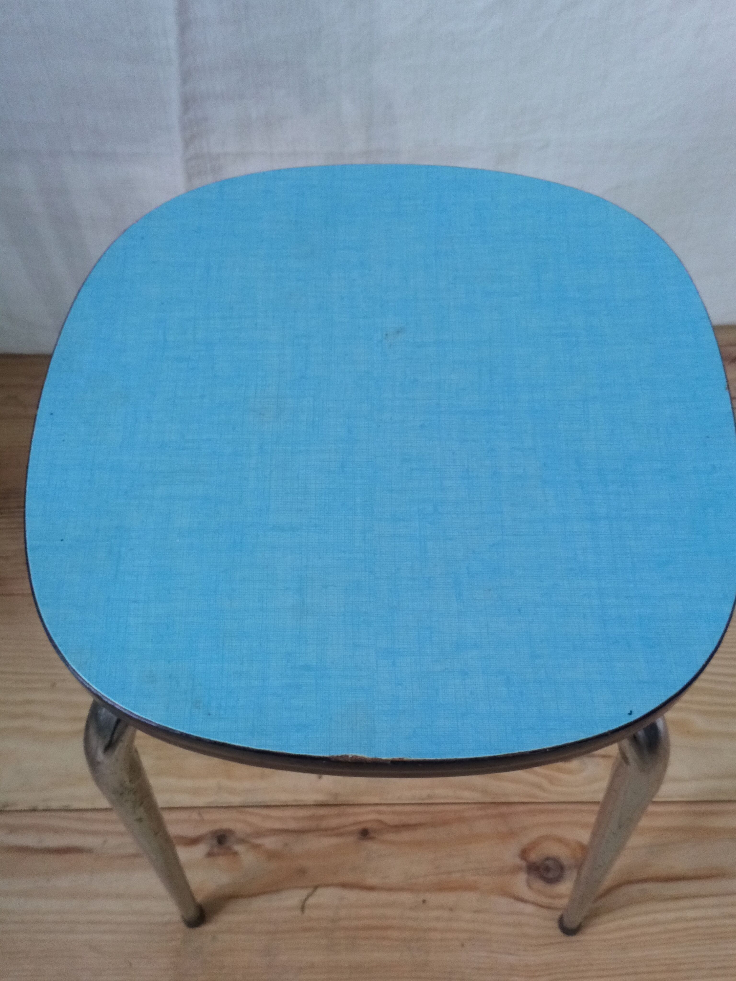 Stool vintage formica