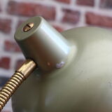Green desk lamp 70's