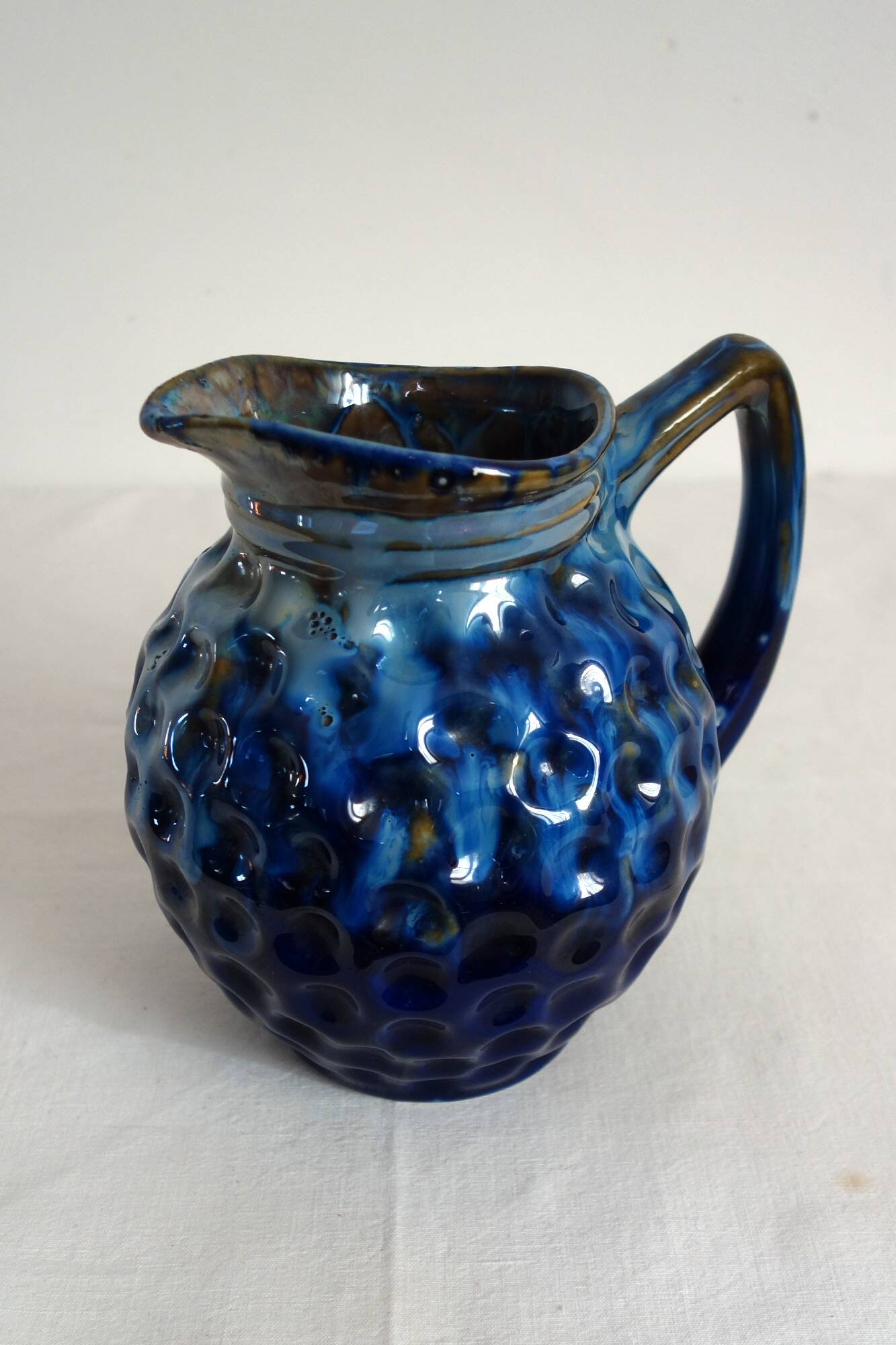 Old vintage bistro ceramic pitcher