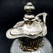 20th century Art Nouveau wine jug from WMF, Germany, 1890s