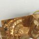 Paire d’appliques laiton et cristal