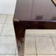 1970s lacquer and leather desk