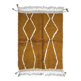 Tapis Jaune Moutarde - 156 x 125 cm