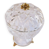 Bonbonnière in crystal cut