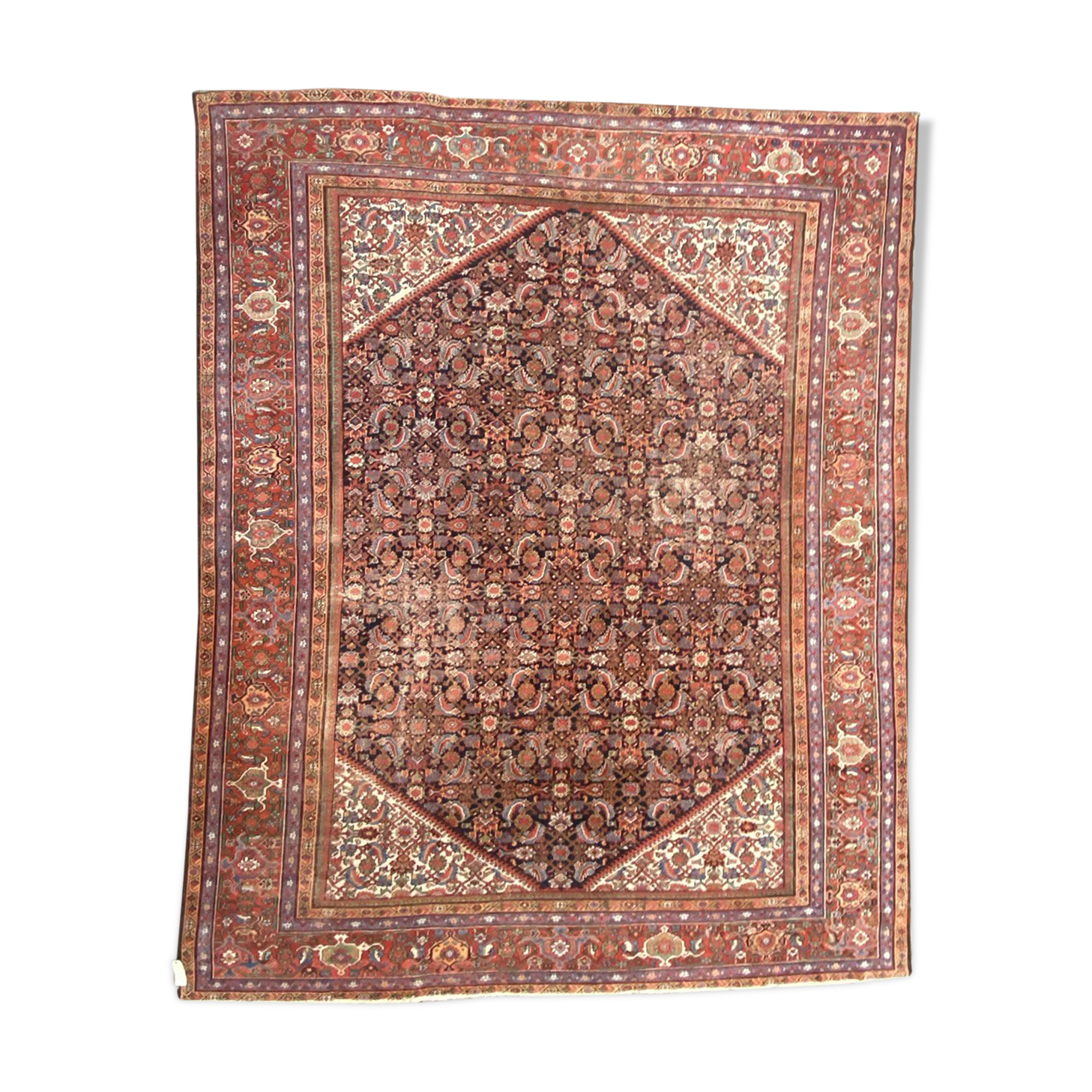 Old Persian carpet Ferahan 336x412 cm