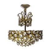 Lustre Ernest Palm pour Palwa, 1960, Espagne