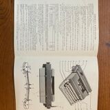 Portable typewriter Japy reporter inter