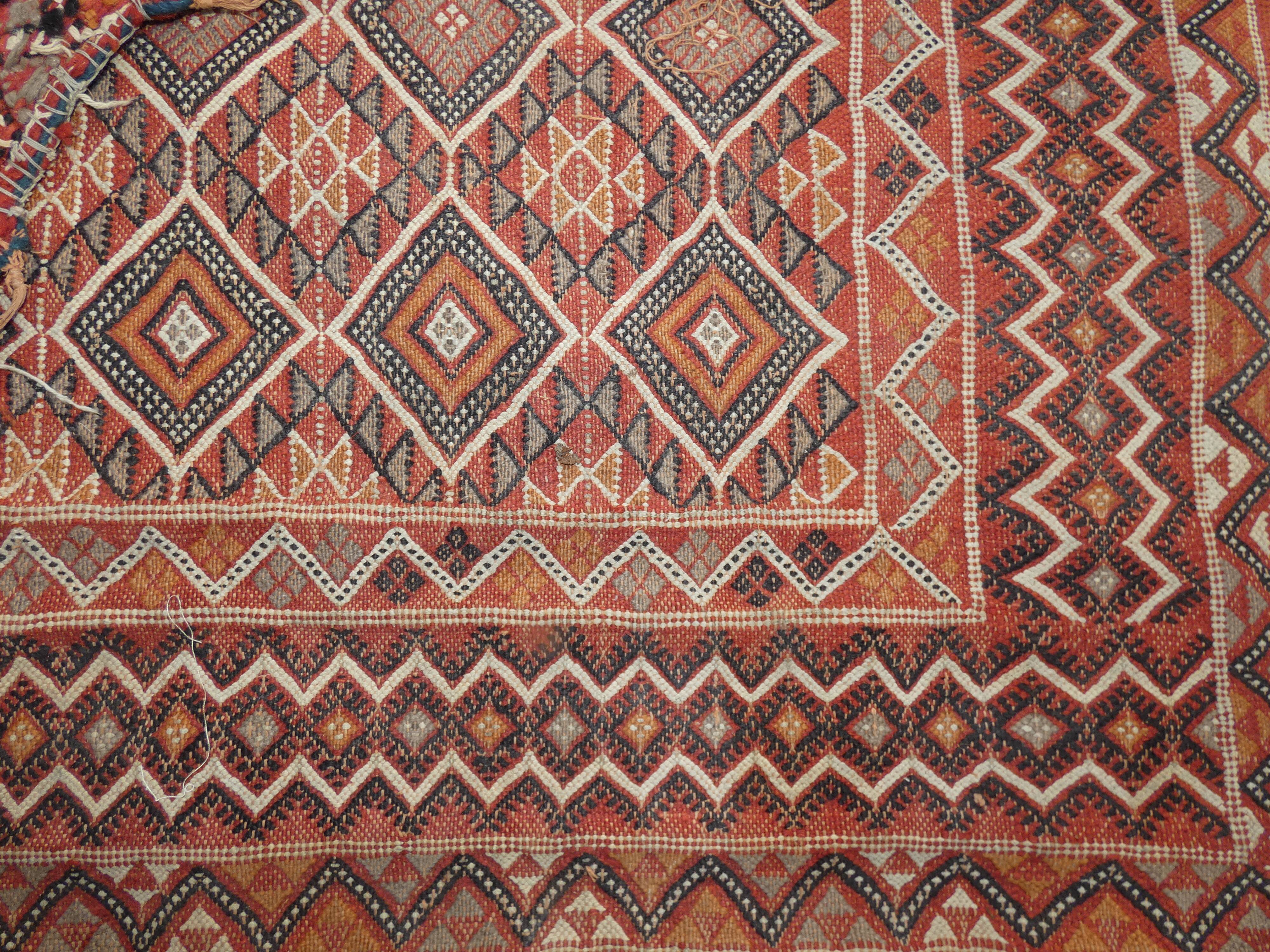 Kilim Jajim carpet semi-antique Anatolia Turkey 162 - 234 cms