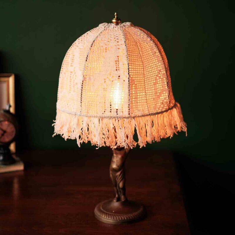 Lampe de table avec motif enfant