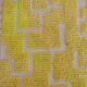 Moroccan Berber rug in lemon yellow with reliefs