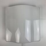 Set of 4 midcentury space age wavy wall lamp by Guzzini,model 5359
