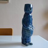 Anthropomorphic ceramic lamp base