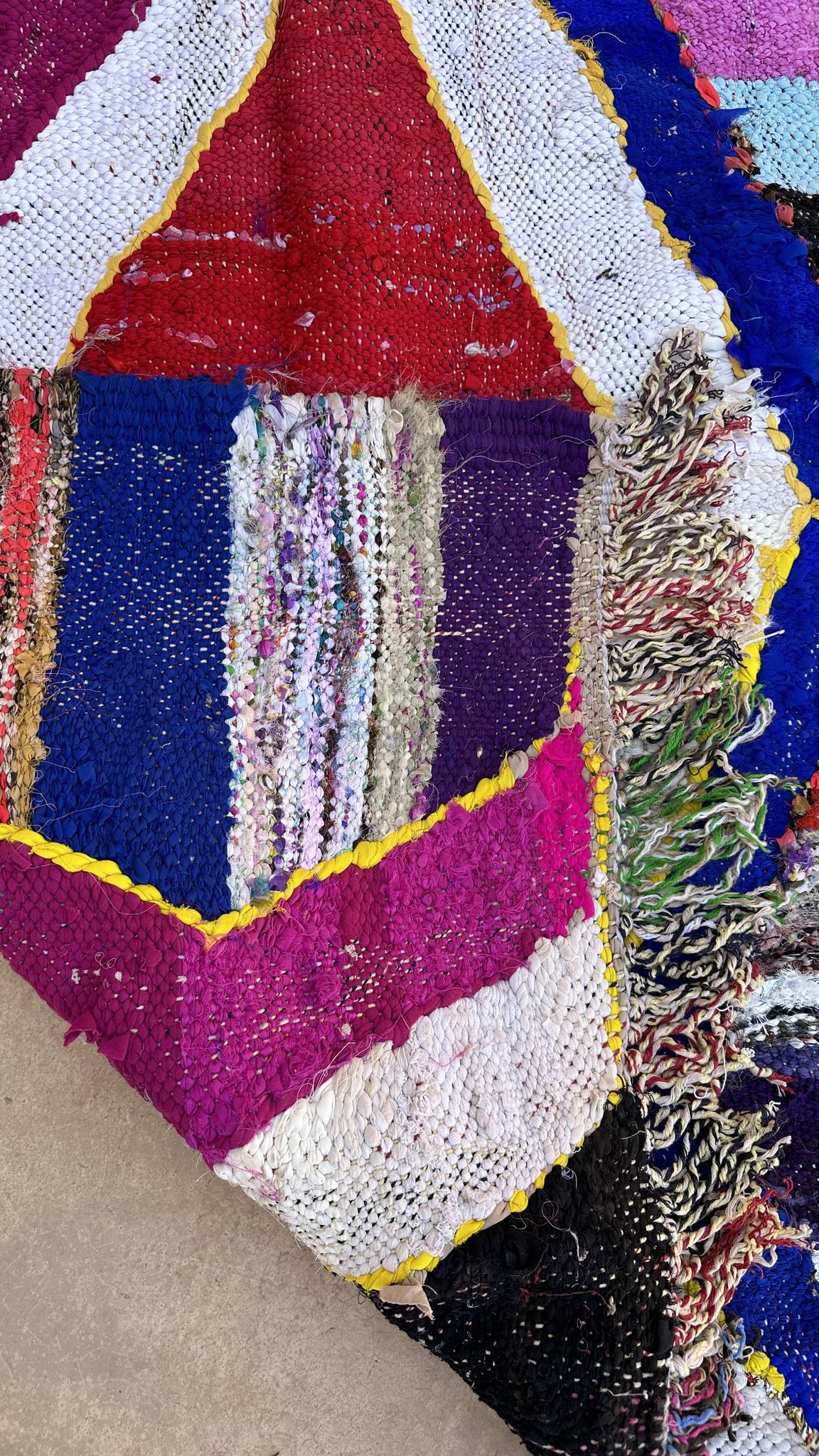 Tapis Marocain coloré - 140 x 269 cm