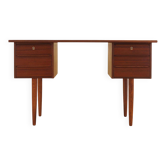 Teak desk, Danish design, 1970s, made in Denmark